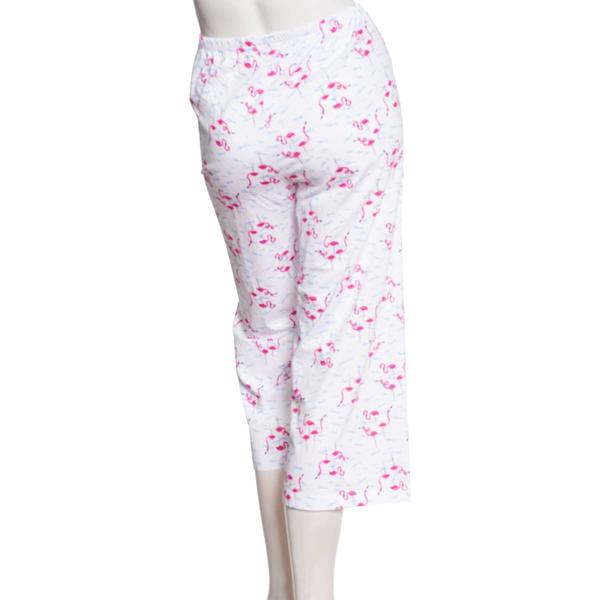 Womens HUE(R) Flamingos Pajama Capris alternate view