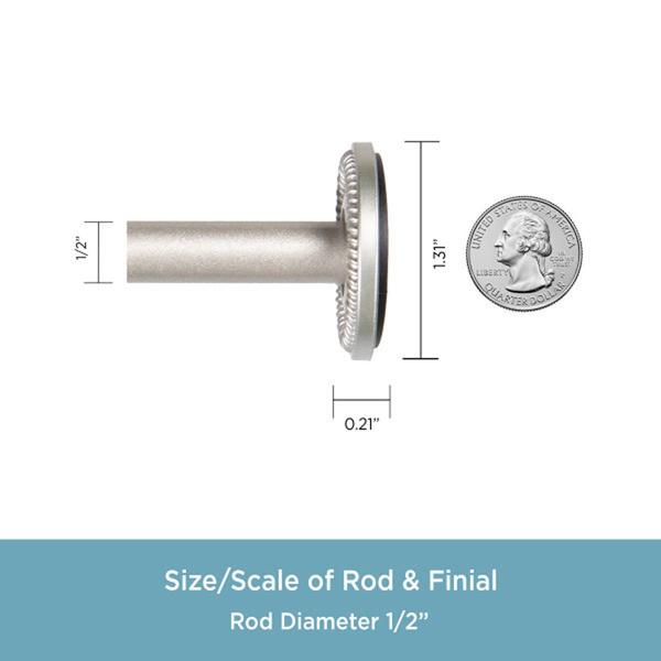 Sanford 1/2 Tension Rod - Stainless Nickel alternate view