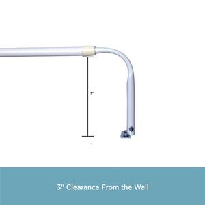 Single 3 1/2in. Lockseam Curtain Rod alternate view