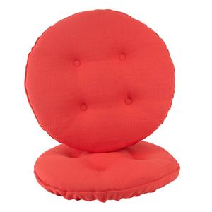 Klear Vu The Gripper(R) 2pc. Round Omega Tufted Barstool Cushions