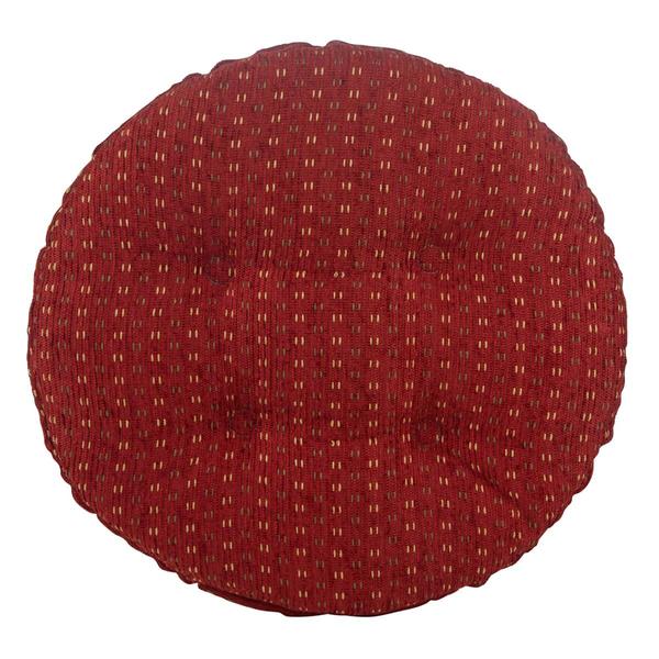 Klear Vu The Gripper(R) 2pc. Round Raindrop Tufted Barstool Cushion