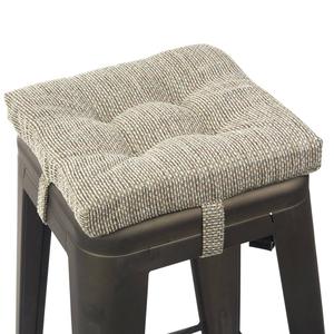 Klear Vu The Gripper(R) 4pc. Square Bar Stool Cushion with Straps alternate view