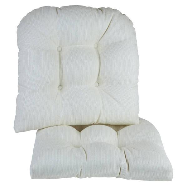 Klear Vu The Gripper(R) 2pc. Omega Tufted Chair Cushions Set