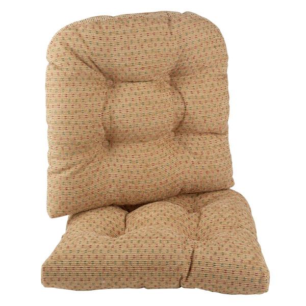 Klear Vu The Gripper(R) 2pc. Raindrops Chair Cushion Set