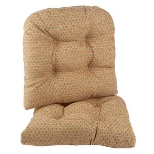 Klear Vu The Gripper(R) 2pc. Raindrops Chair Cushion Set