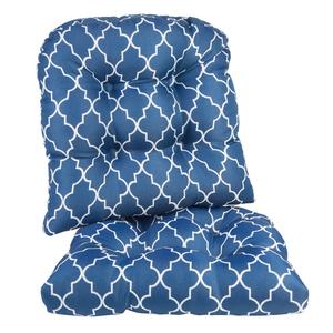 Klear Vu The Gripper(R) 2pc. Trellis Universal Chair Cushions Set