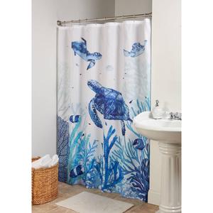 Deep Blue Sea Shower Curtain