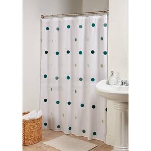 Color Dots Shower Curtain alternate view