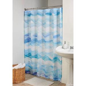 Roller Stripe Shower Curtain