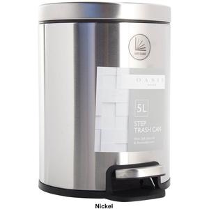 5 Litre Round Trash Can w/ Soft Close Lid alternate view