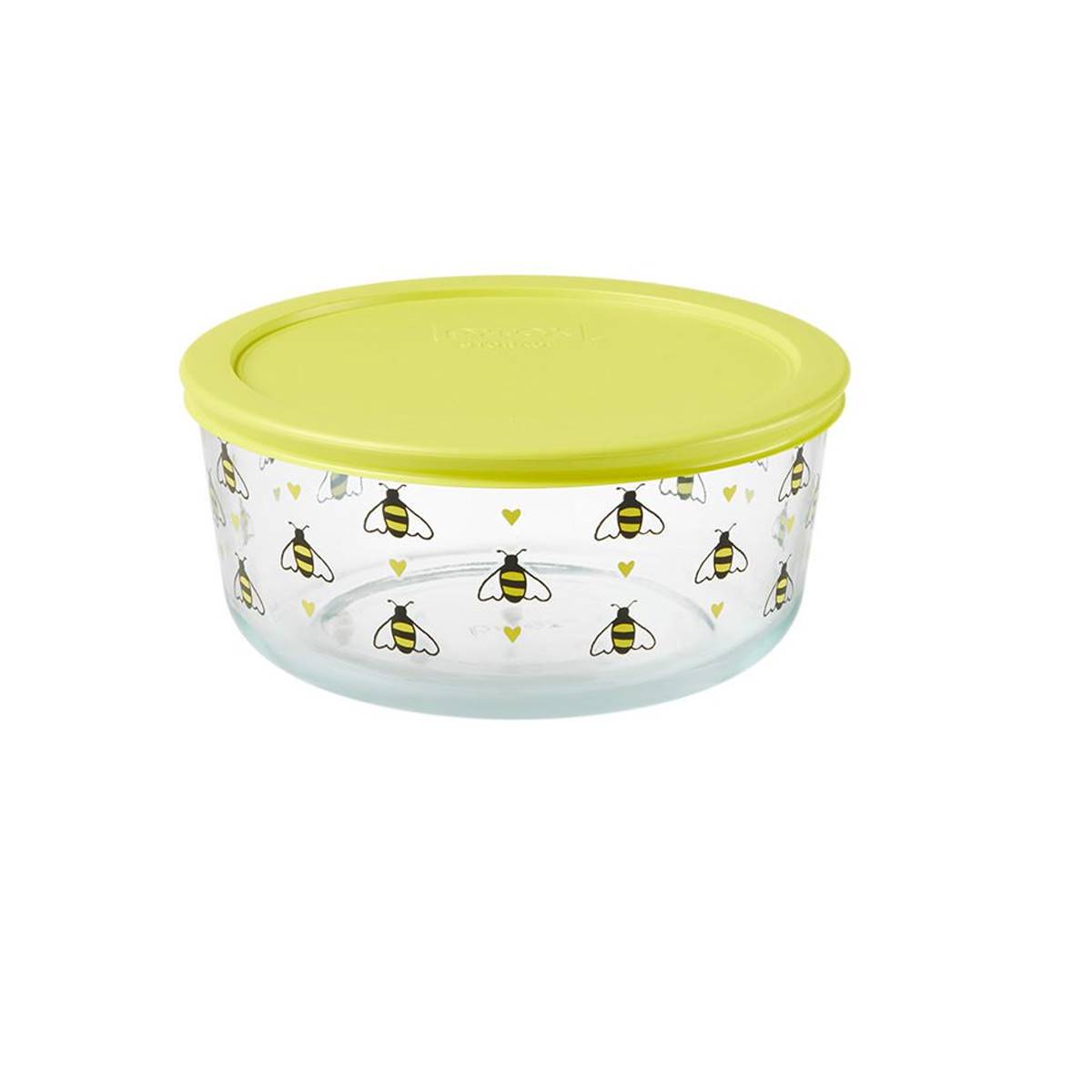 Pyrex Bee Happy 7 Cup Food Storage Container