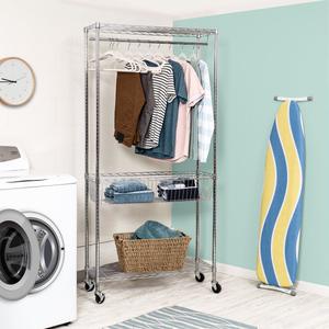 Honey-Can-Do Rack Laundry Rolling Station