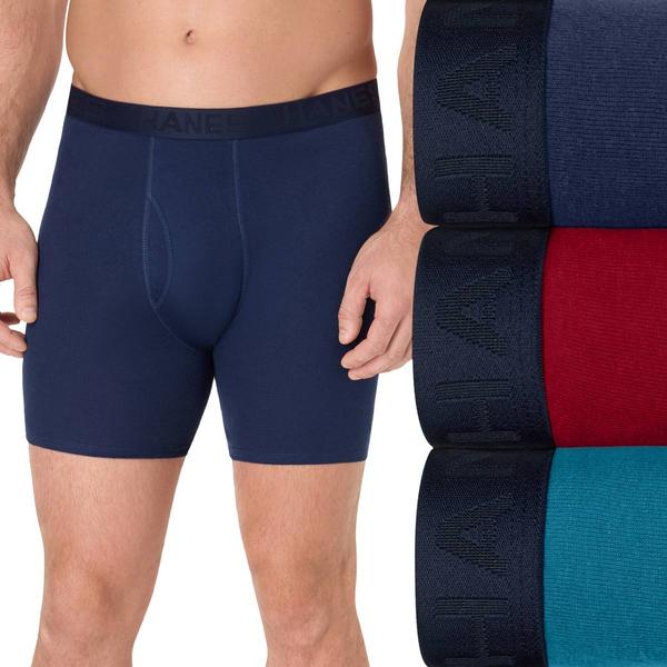 Men's Big & Tall Hanes(R) Ultimate 3pk. ComfortSoft(R) Boxer Briefs alternate view