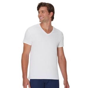 Mens Hanes(R) Ultimate 5pk. ComfortSoft(R) V-Neck Undershirts