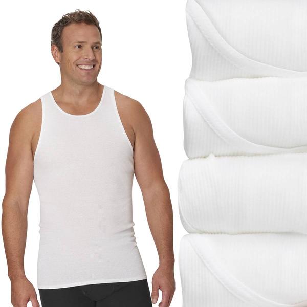 Mens Big & Tall Hanes(R) Ultimate 3+1 Bonus ComfortSoft(R) Tank Tops alternate view
