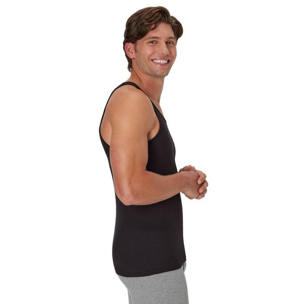 Mens Hanes(R) Ultimate 5pk. ComfortSoft(R) Tank Top Undershirts alternate view