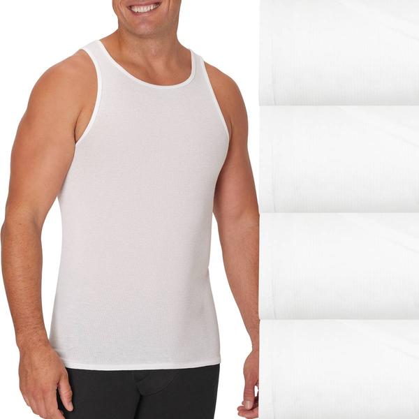 Big & Tall Mens Hanes(R) Ultimate 4pk. ComfortSoft(R) Tank Tops