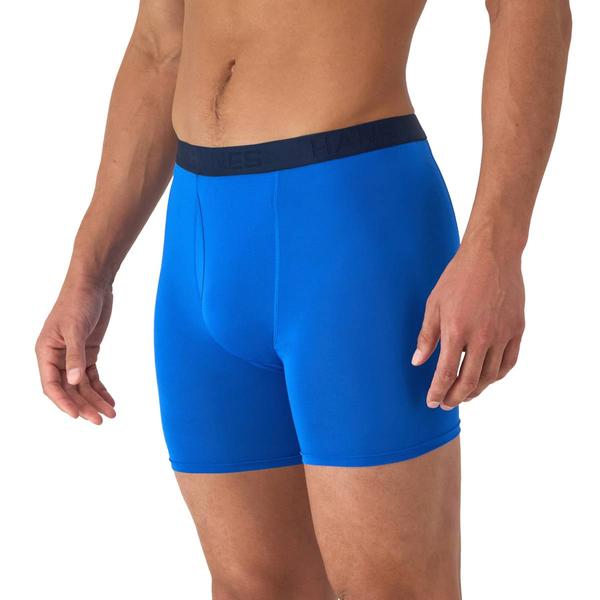 Mens Hanes(R) Ultimate 3pk. Comfort Sport Boxer Briefs Underwear