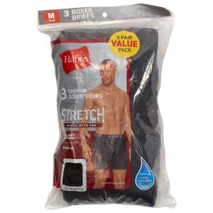 Mens Hanes(R) Ultimate 3pk. Cotton Stretch Boxer Brief alternate view