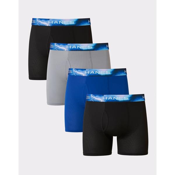 Mens Hanes(R) Ultimate X-TEMP(tm) 4pk. Sport Boxer Briefs alternate view