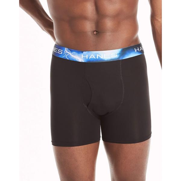 Mens Hanes(R) Ultimate X-TEMP(tm) 4pk. Sport Boxer Briefs