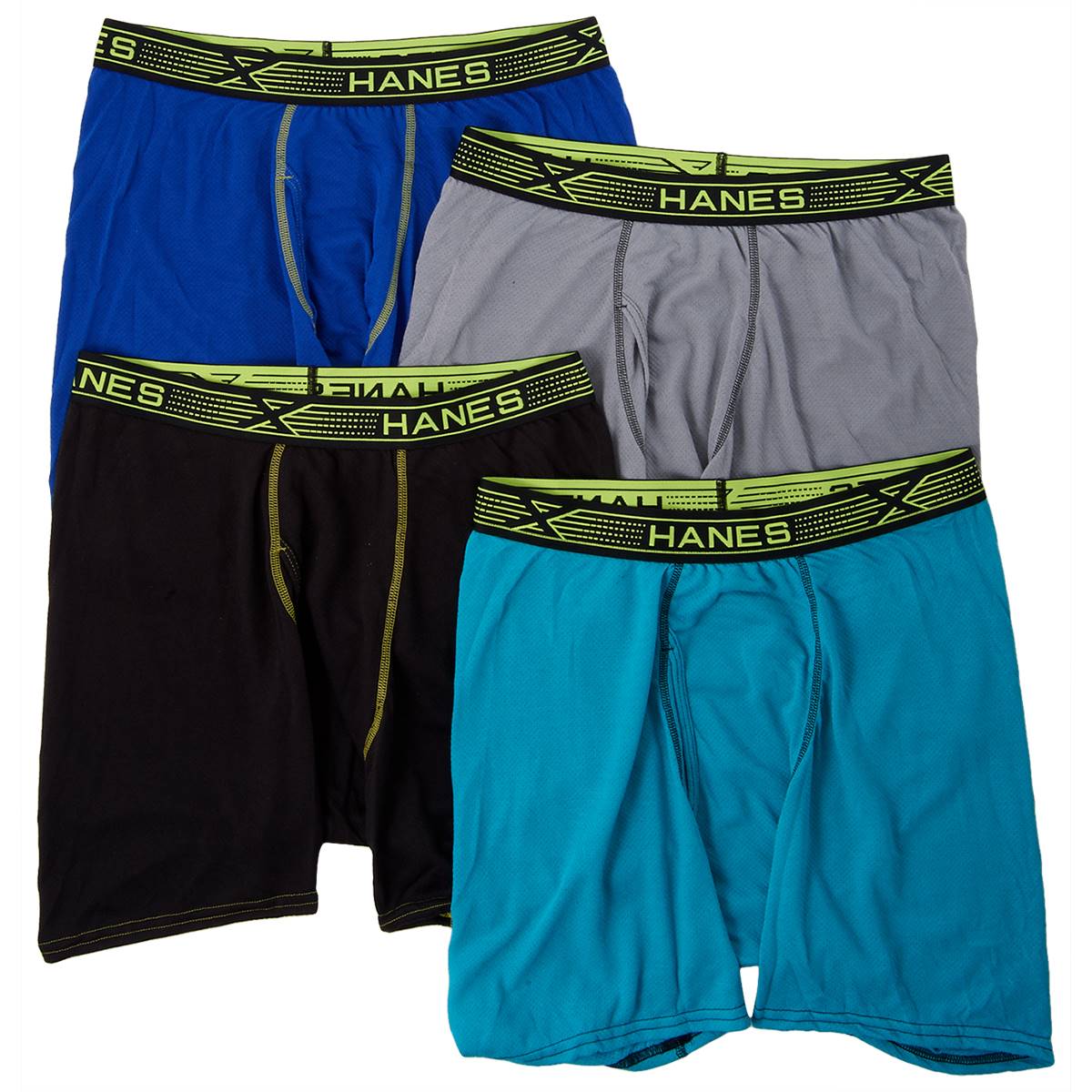 Mens Hanes Ultimate(R) 4pk. X-Temp(tm) Breathable Boxer Briefs