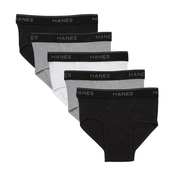 Boys (8-20) Hanes(R) Ultimate 5pk. Dyed Briefs