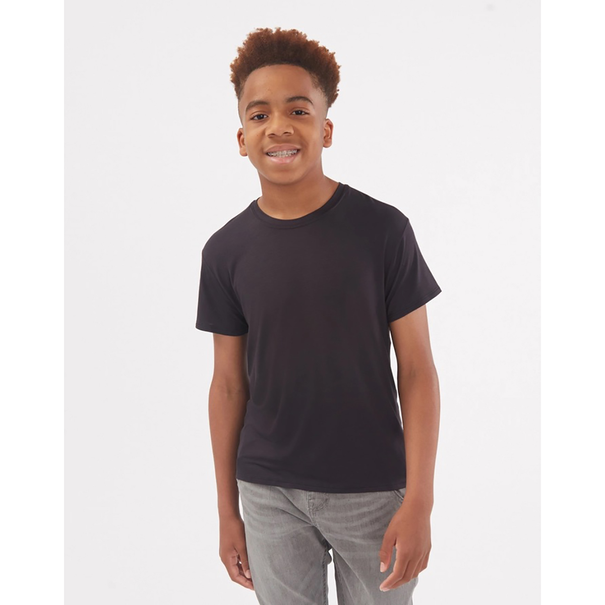 Boys (8-20) Hanes Ultimate(R) 3pk. Super Soft Crew T-Shirts