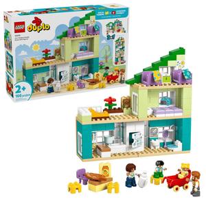 LEGO(R) DUPLO(R) 3-in-1 Modern Family House with Figures Building Kit