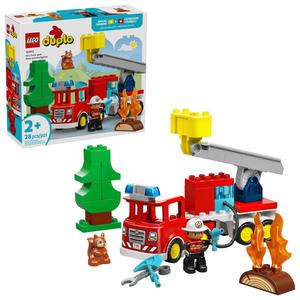 LEGO(R) DUPLO(R) Fire Truck w/ Hose & Firefighter Building Kit