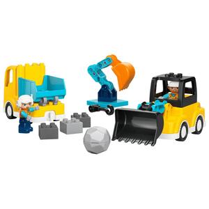 LEGO(R) Duplo(R)  3-in-1 Construction Vehicles Building Kit alternate view