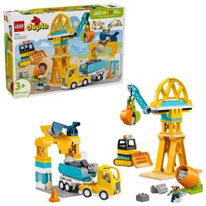 LEGO(R) DUPLO(R) 3-in-1 Construction Site & Vehicles Building Kit