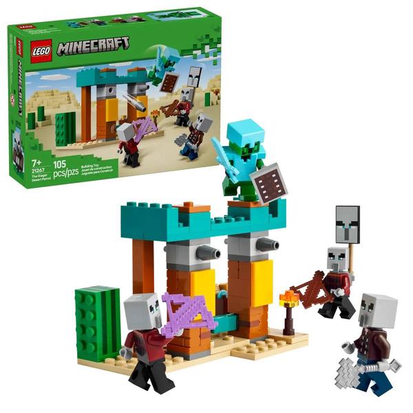 LEGO(R) Minecraft(R) The Illager Desert Patrol
