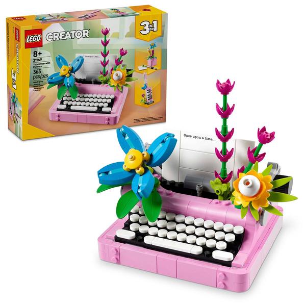 LEGO(R) Creator 3-in-1 Typewriter with Flowers