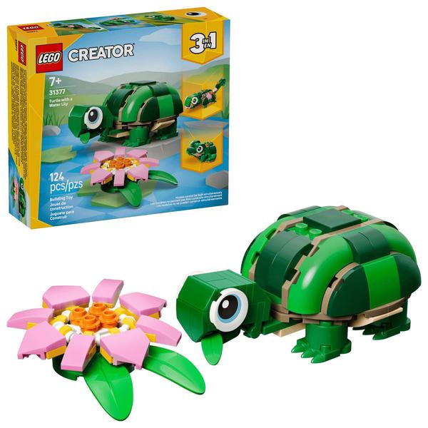 LEGO(R) Creator 3-in-1 Turtle with Water Lily Building Kit