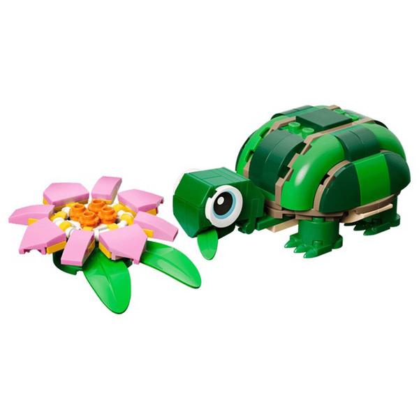 LEGO(R) Creator 3-in-1 Turtle with Water Lily Building Kit alternate view