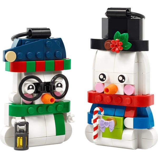 LEGO(R) Snowman Ornaments Building Kit alternate view