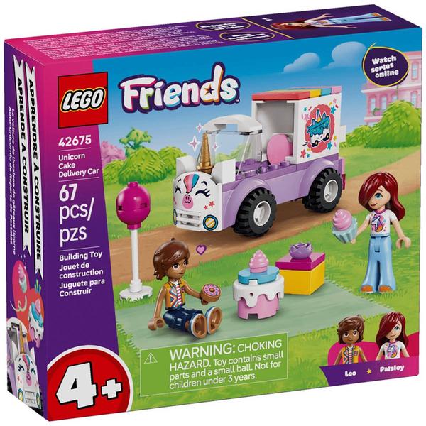 LEGO(R) Friends Unicorn Cake Delivery Car Building Kit