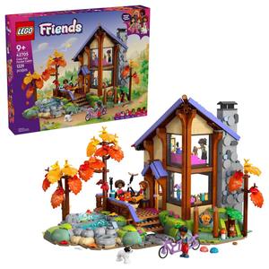 LEGO(R) Friends Cozy Fall Forest Cabin Building Kit