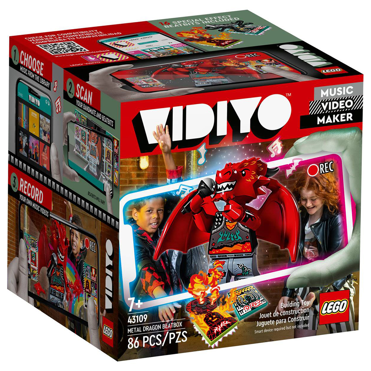 LEGO(R) Vidiyo(tm) Metal Dragon Beatbox