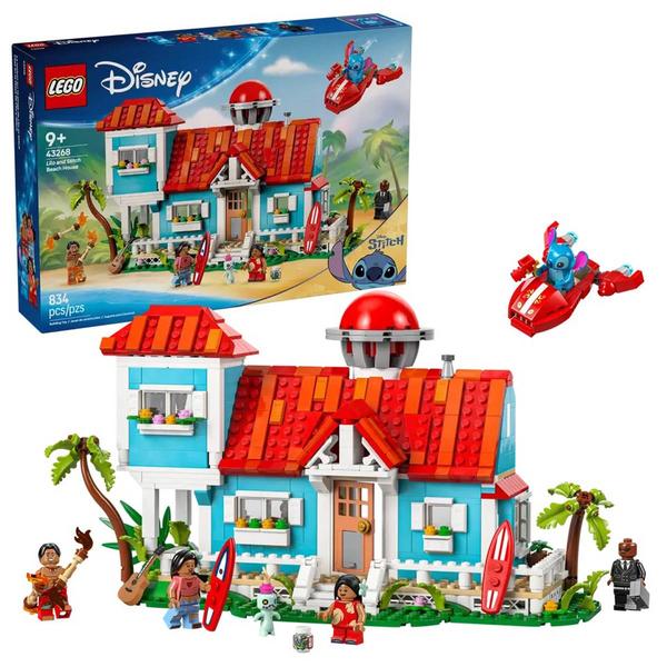 LEGO(R) Disney Lilo & Stitch Beach House Building Kit