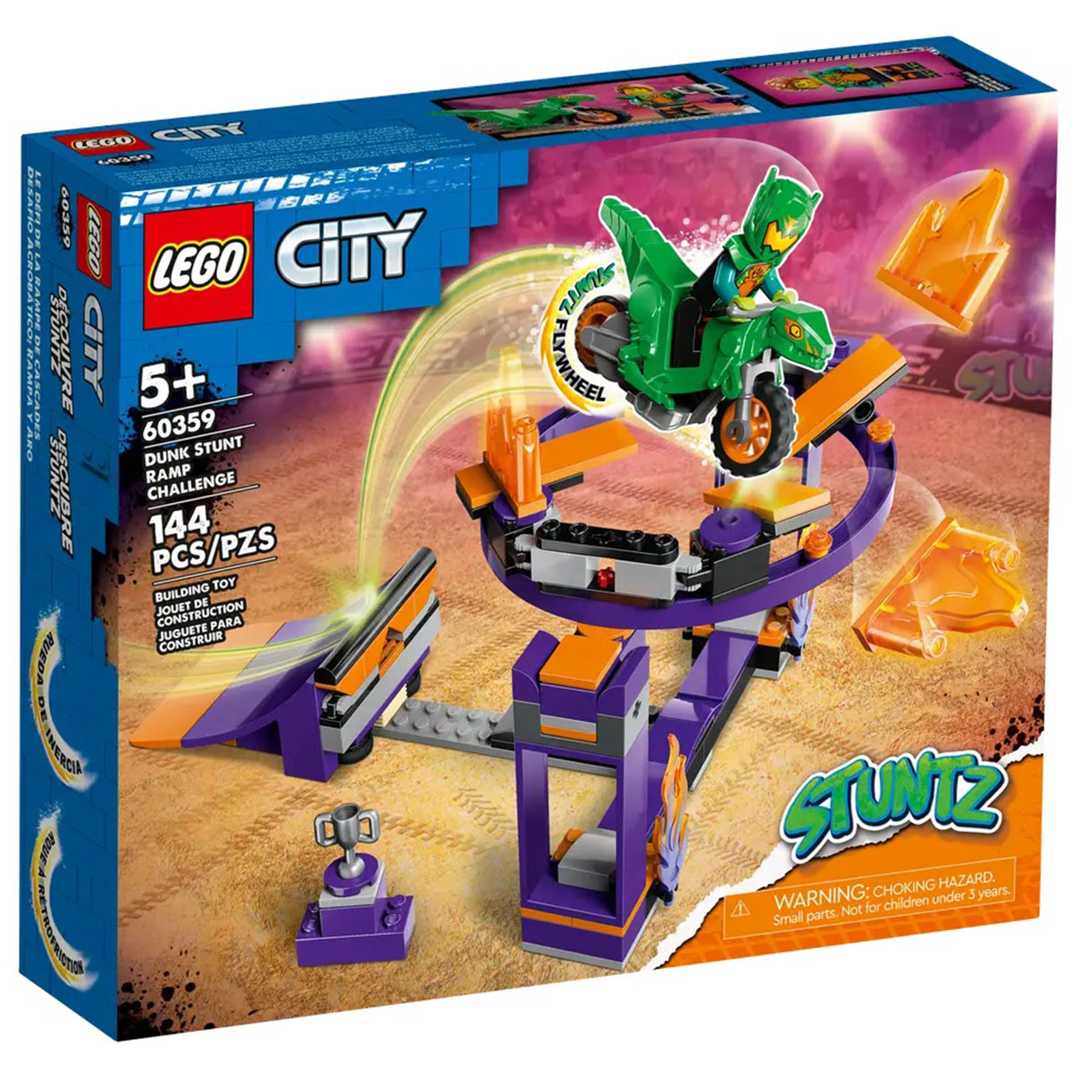 LEGO(R) City Dunk Stunt Ramp Challenge