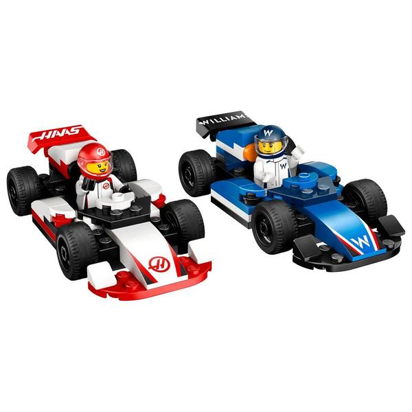 LEGO(R) CITY F1(R) Williams Racing & Haas F1(R) Race Cars Building Kit alternate view