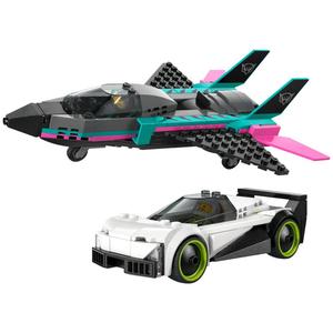 LEGO(R) City Jet vs Car Building Kit alternate view