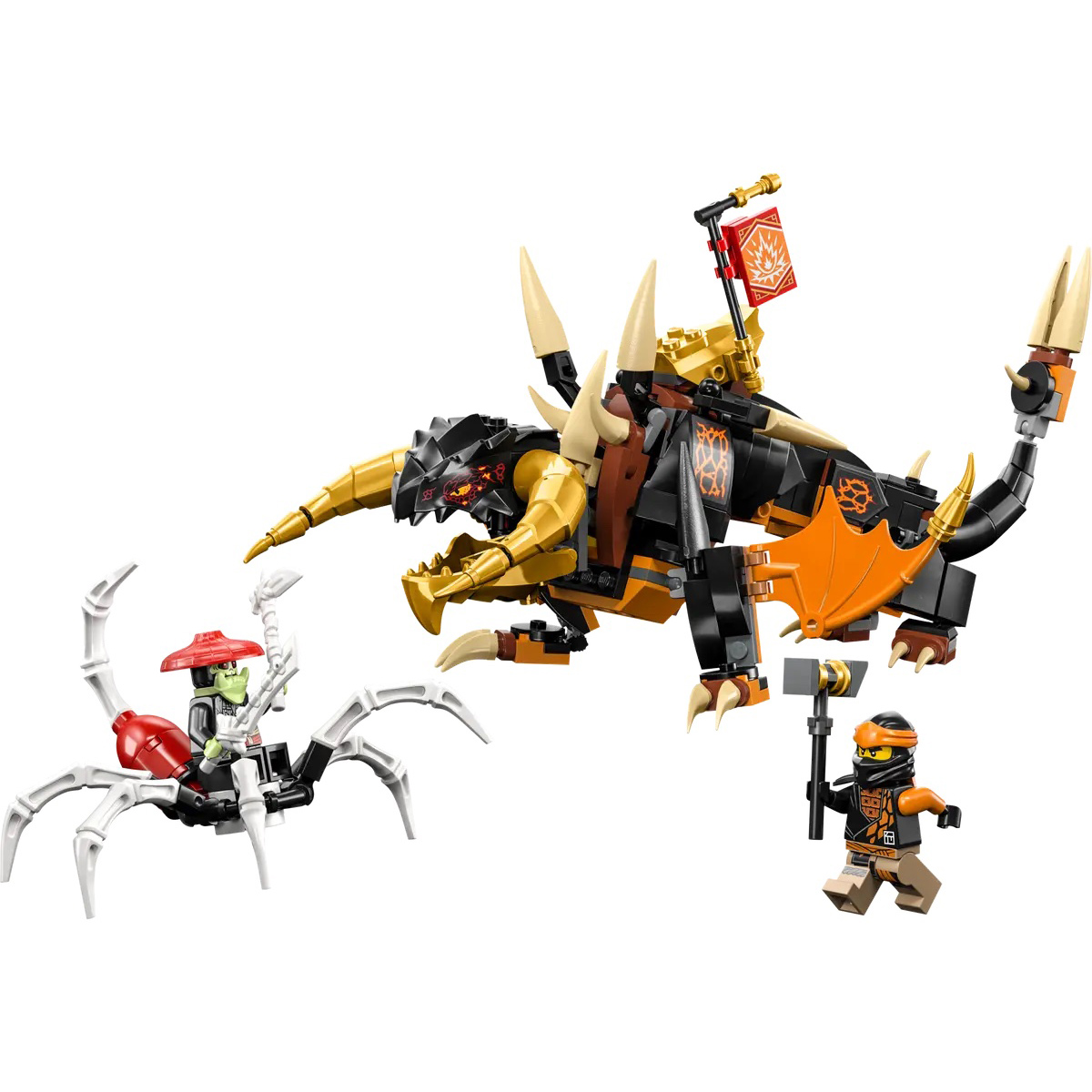 LEGO(R) NINJAGO(R) Cole's Earth Dragon Evo