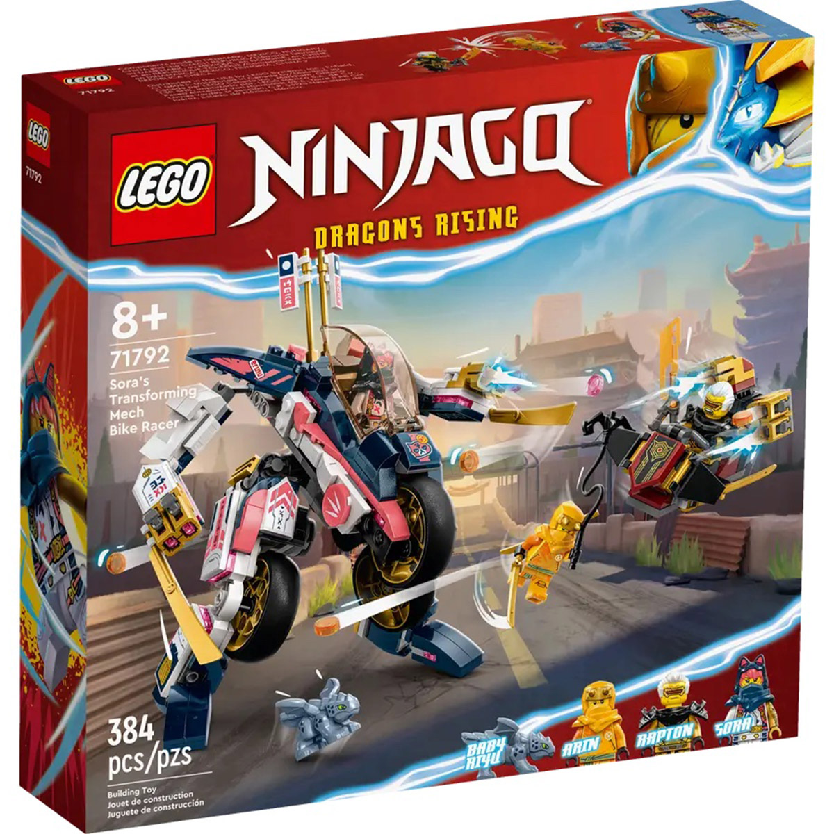 LEGO(R) Ninjago Soras Mecha Transformable Racing Bike