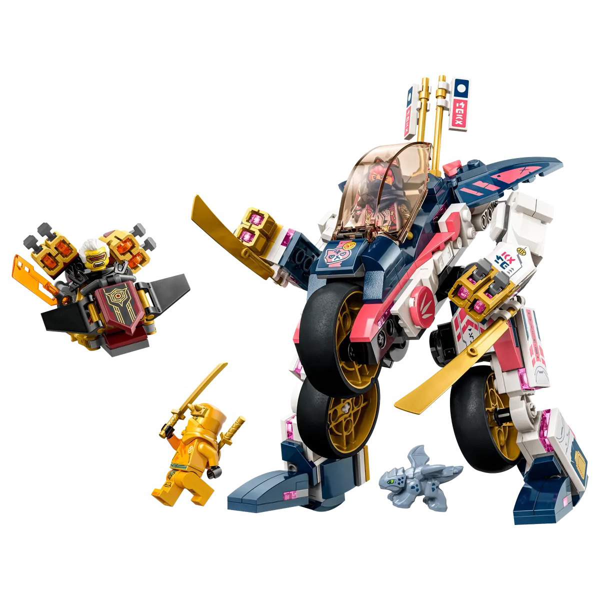 LEGO(R) Ninjago Soras Mecha Transformable Racing Bike