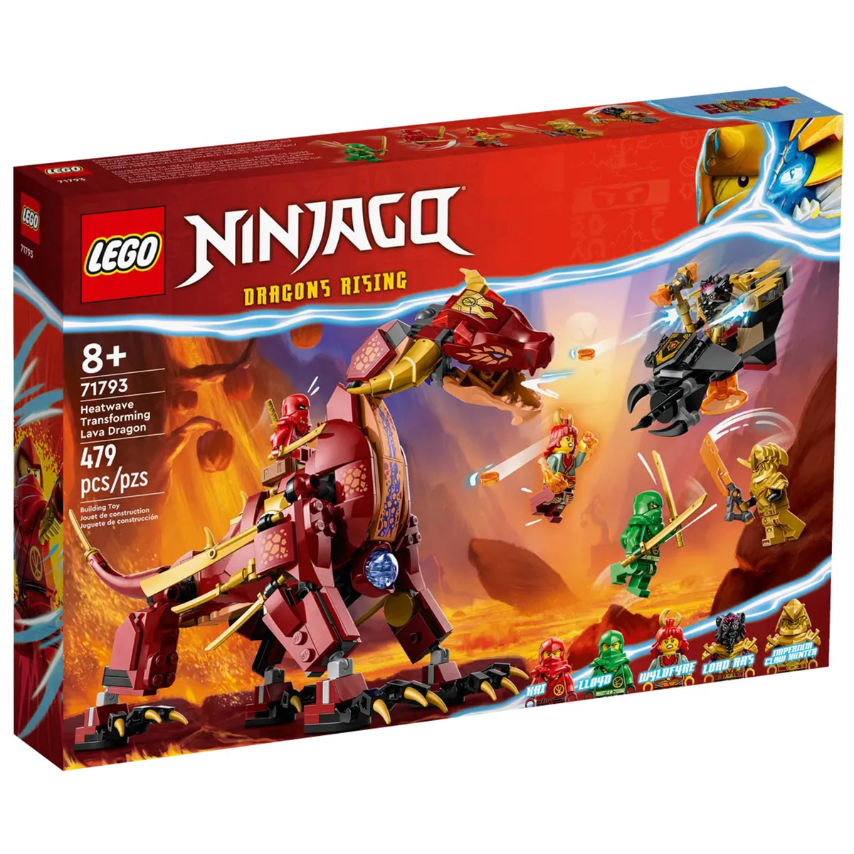LEGO(R) Ninjago Heatwave Transforming Lava Dragon