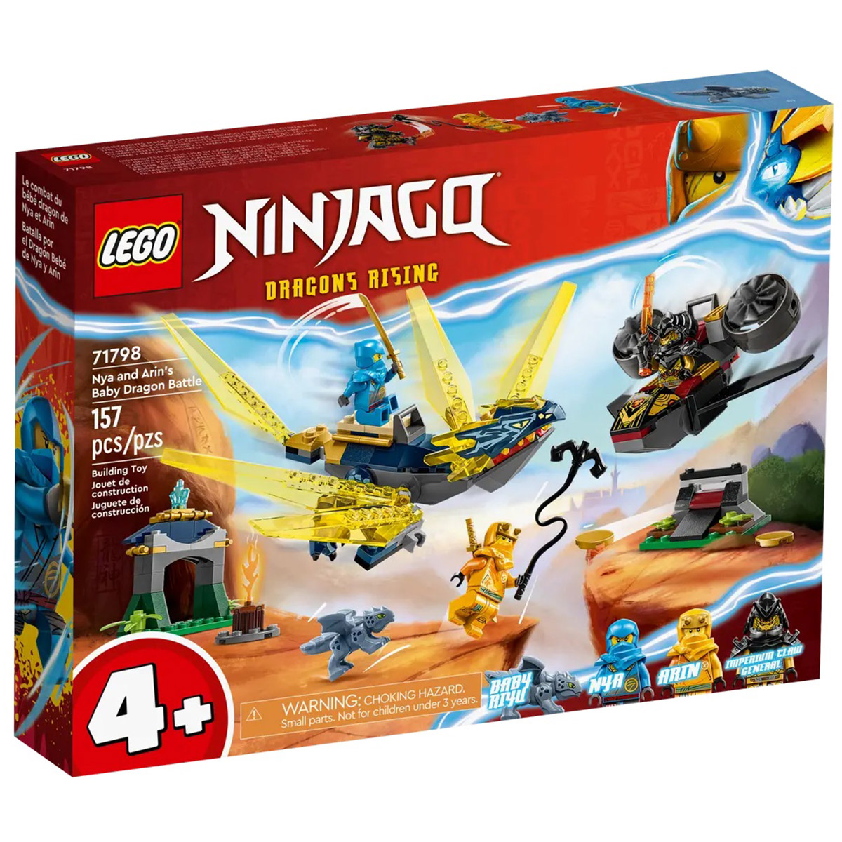 LEGO(R) Ninjago Nya & Arin's Baby Dragon Battle