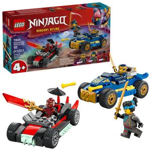LEGO(R) NINJAGO(R) Rogue vs. Drix Race Car Duel